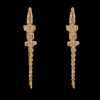 Alligator Vertebrae Earring Pair