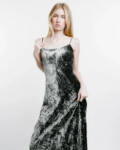 Alma Long Slip Dress
