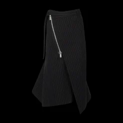 Asymmetric Midi Skirt