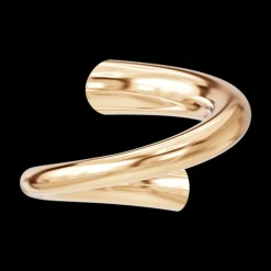 Bague Biseau Ring in Gold Vermeil