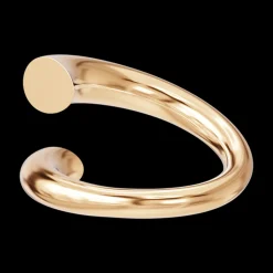 Bague Biseau Ring in Gold Vermeil