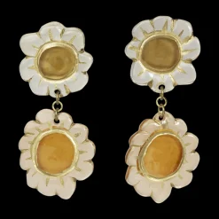 Billy Boy Large Flower Earrings