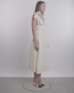Bow Shoulder Dress