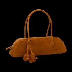 Brigitte Trapeze Suede Bag