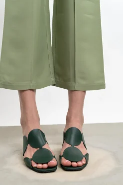 Bulles Heeled Mule