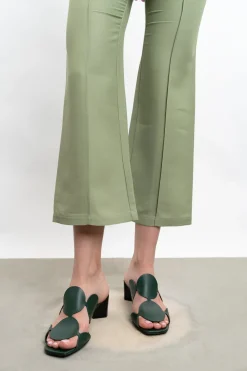 Bulles Heeled Mule