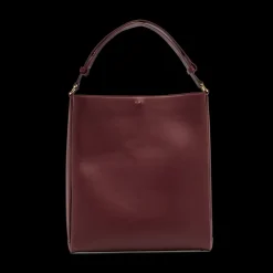 Burgundy Toasted Folded Tote Bag