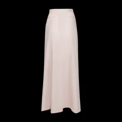 Button Maxi Skirt