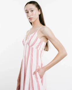 Cami Striped Maxi Dress