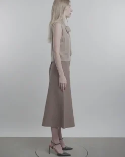 Cashmere Tie Sleeveless Tank