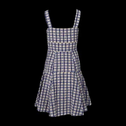 Checked Skater Dress