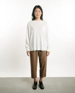 Chunky Boat Neck Cashmere Sweater