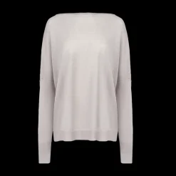 Chunky Boat Neck Linen Sweater