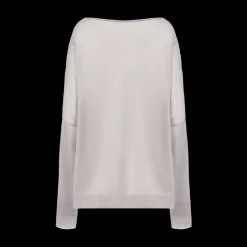 Chunky Boat Neck Linen Sweater