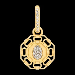 Citrine Fire Earring (Single)