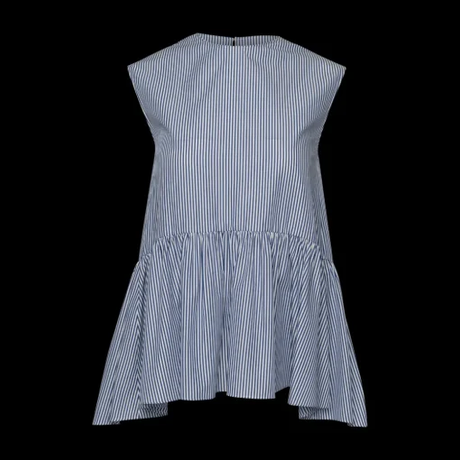 Cotton Gathered Blouse