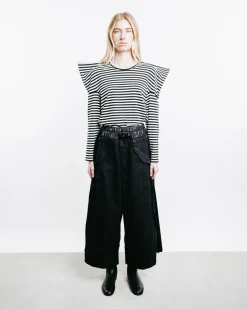 Cropped Cargo Trousers
