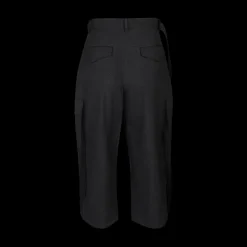 Cropped Glen Checked Pants
