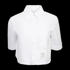 Cropped Short-Sleeved Shirt