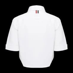 Cropped Short-Sleeved Shirt