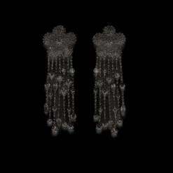 Crystal Flower Earrings