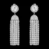 Crystal Tassel Earrings