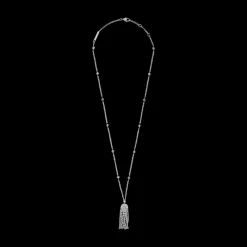 Crystal Tassel Necklace