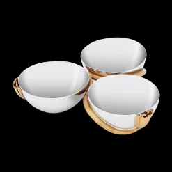 Deco Leaves Condiment Server