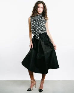 Dots Bow-Tie Shirt