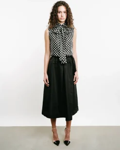 Dots Bow-Tie Shirt