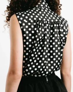 Dots Bow-Tie Shirt