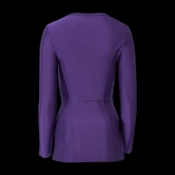 Draped Jersey Top