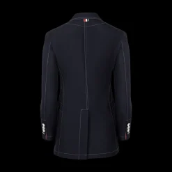 Elongated Patch Pocket Jacket