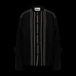 Embroidered Striped Shirt