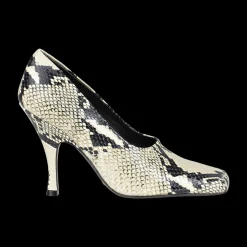 Eva Python-Embossed Pump