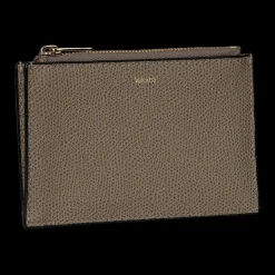 Grey Card Case Holder