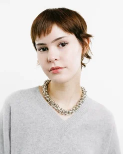 Grid Chain Necklace