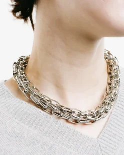 Grid Chain Necklace