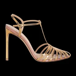 High Heel Cage Sandal