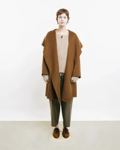 Hooded Coat With Cimossa