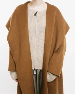 Hooded Coat With Cimossa