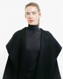 Hooded Coat With Cimossa