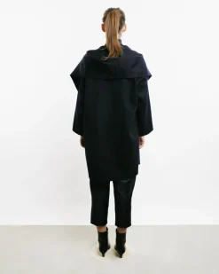 Hooded Coat With Cimossa