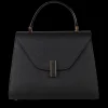 Iside Medium Top-Handle Bag - Black