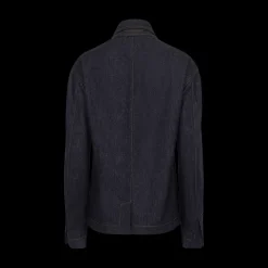 Julian Cashmere Denim Shirt Jacket