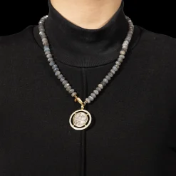 Labradorite Beaded Necklace