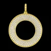 Large Amani Diamond Circle Pendant