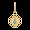 London Blue Topaz Fire Earring (Single)