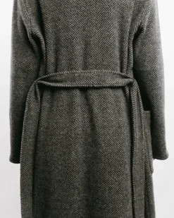 Long Herringbone Coat