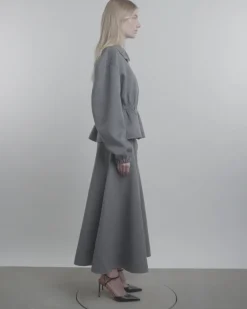 Long Panel Skirt